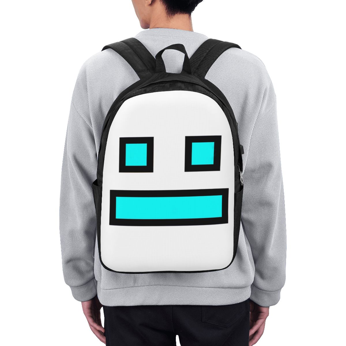 Women Bags For Travel - Video Game Geometry Dash Backpack Travel
