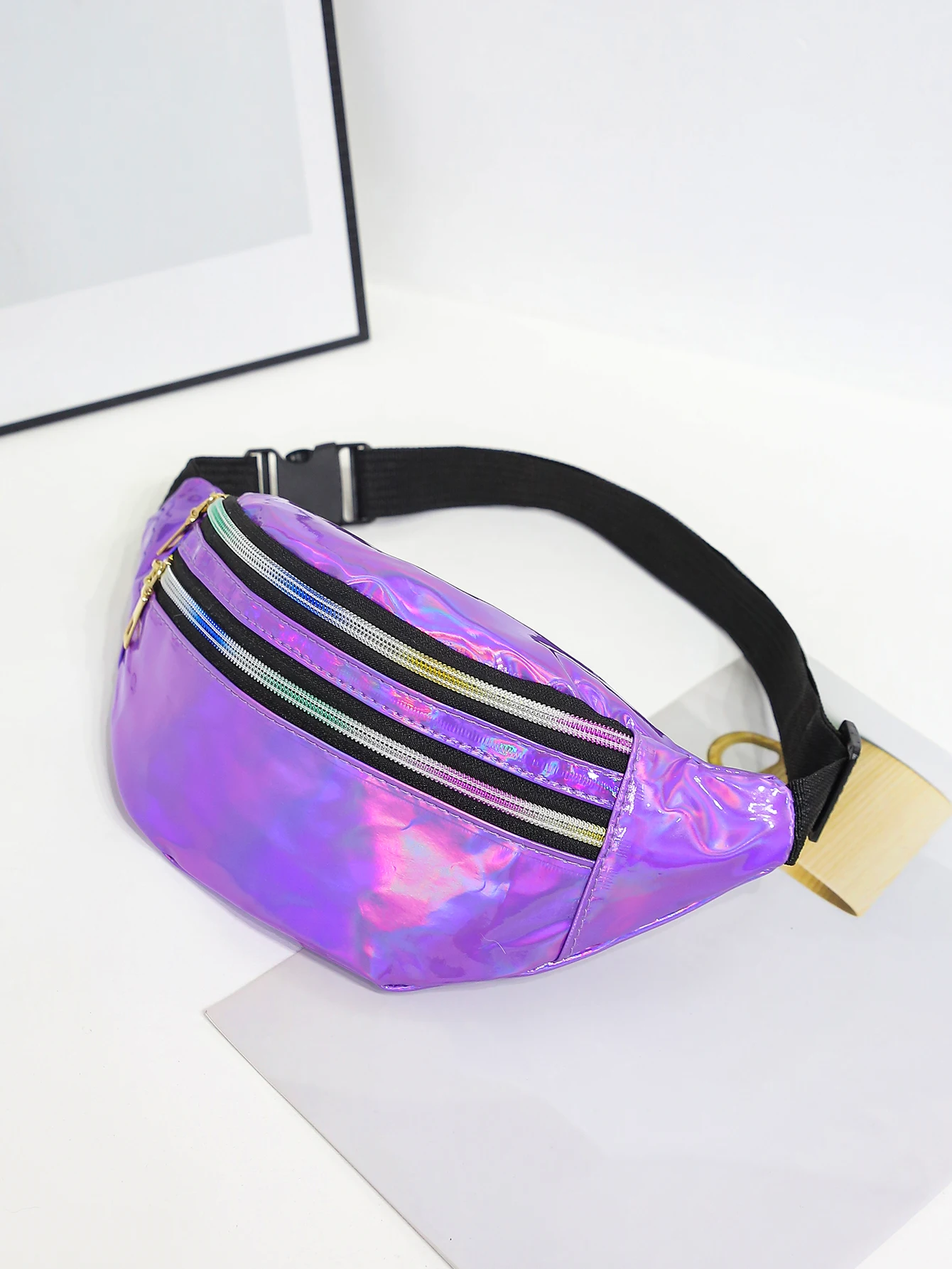 Women'S Bum Bags - Laser Fanny Pack Belt Bag for