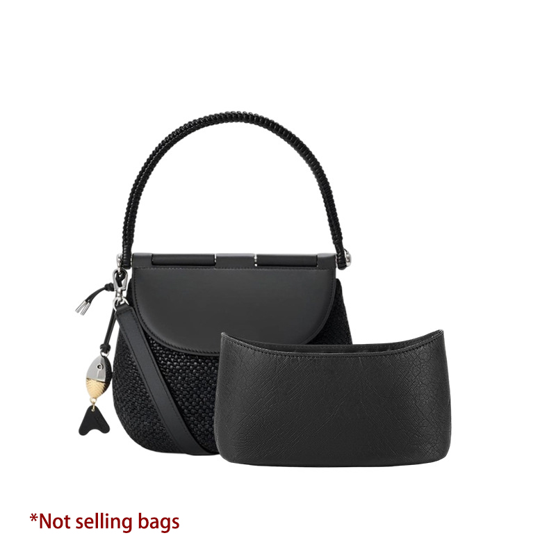 Women Bags Accessories - Zipper Felt Bag Organizer Insert For