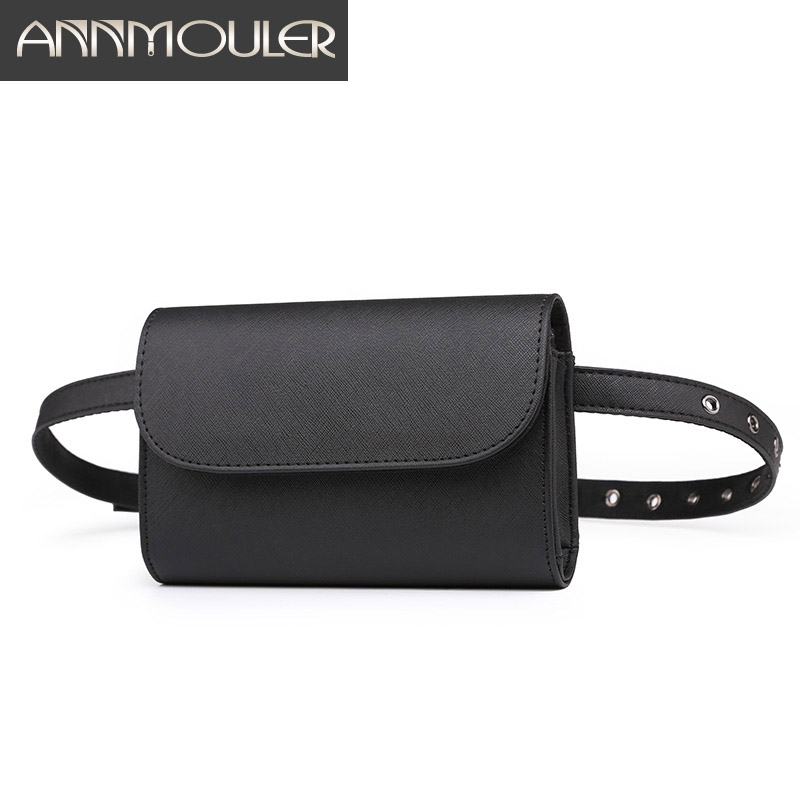 Women'S Bum Bags - Annmouler Solid Color Waist Packs Fashion