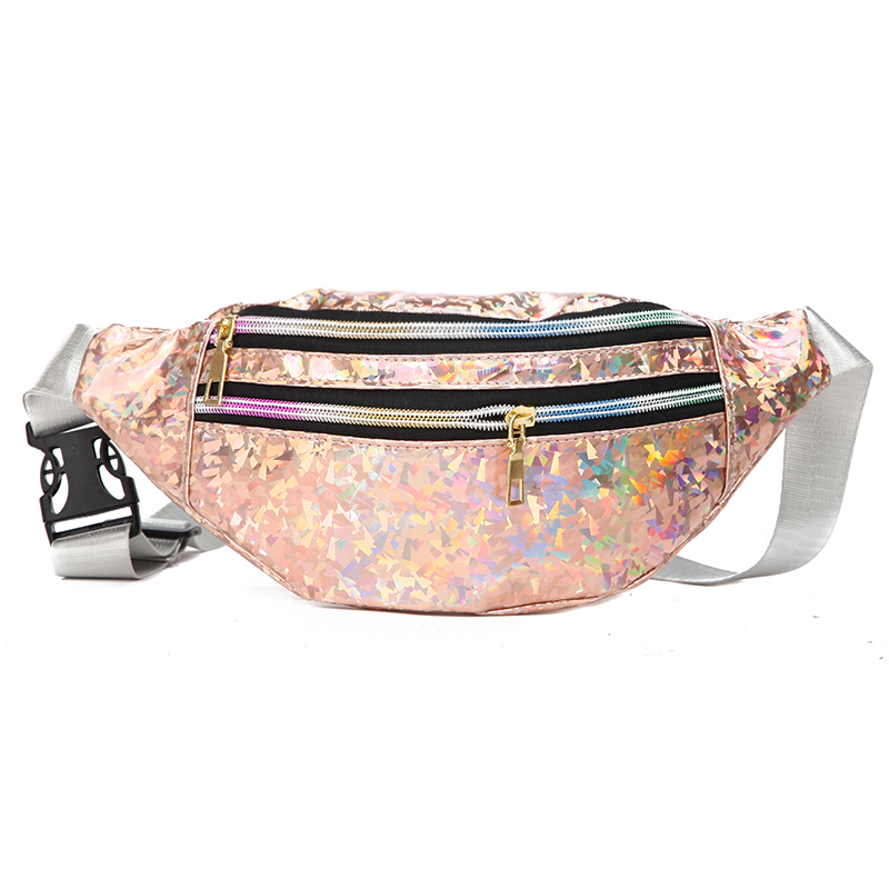1PC New Holographic Fanny Pack - огляд і ціна Women'S Bum Bags