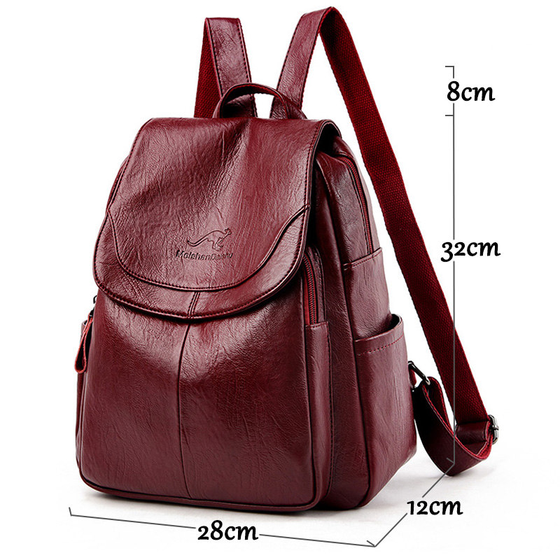 Vintage Soft Leather Backpack  - огляд і ціна Women'S Vegan Bags