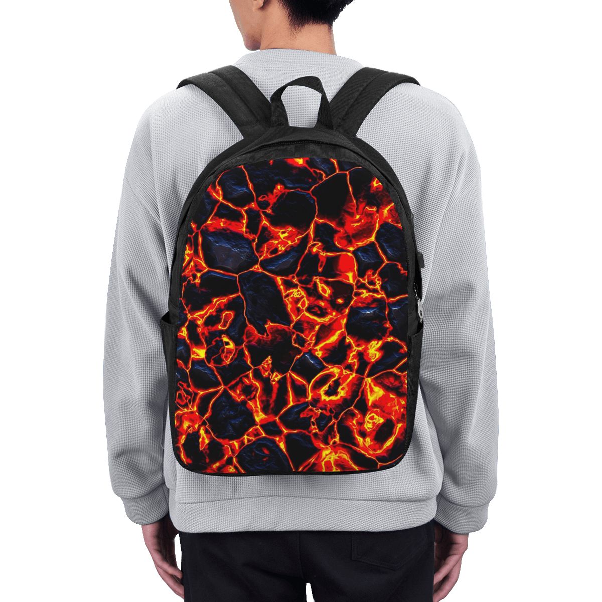 Magma Volcano Lava Fire Backpa - огляд і ціна Women Bags For Travel
