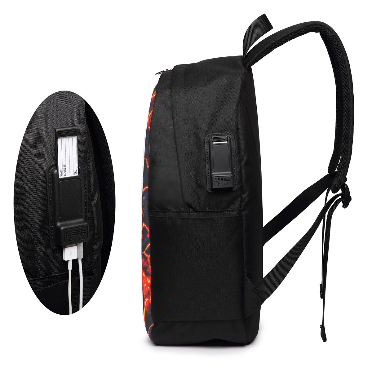 Magma Volcano Lava Fire Backpa - огляд і ціна Women Bags For Travel