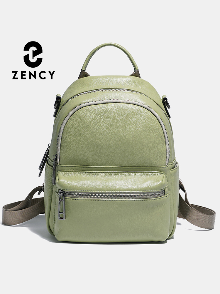 Zency Women Leather Backpack K - огляд і ціна Women Bags Grey
