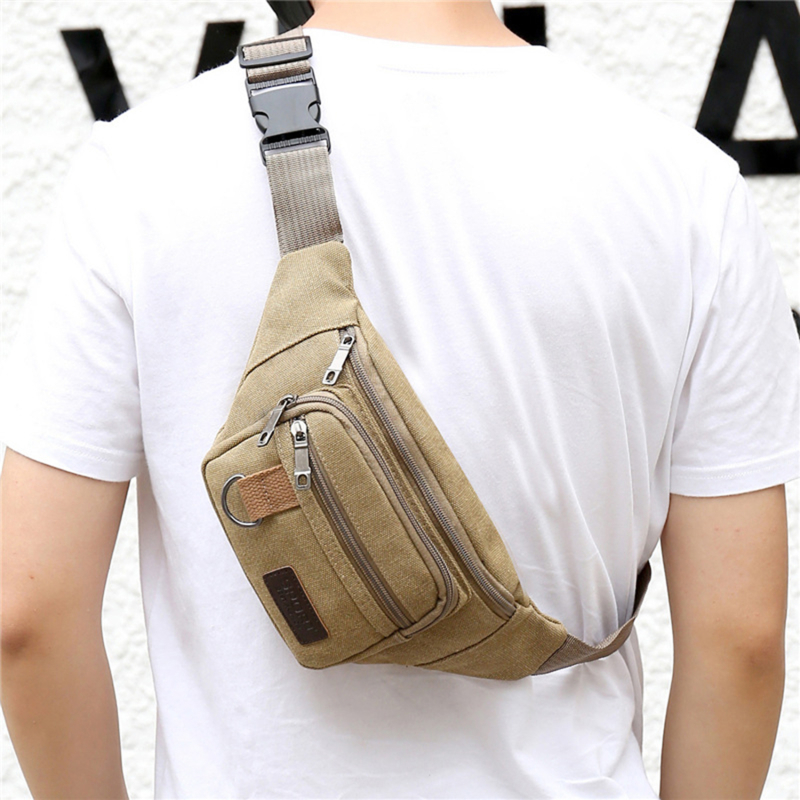 Chest Bag Canvas Waist Bag Wom - огляд і ціна Women'S Bum Bags