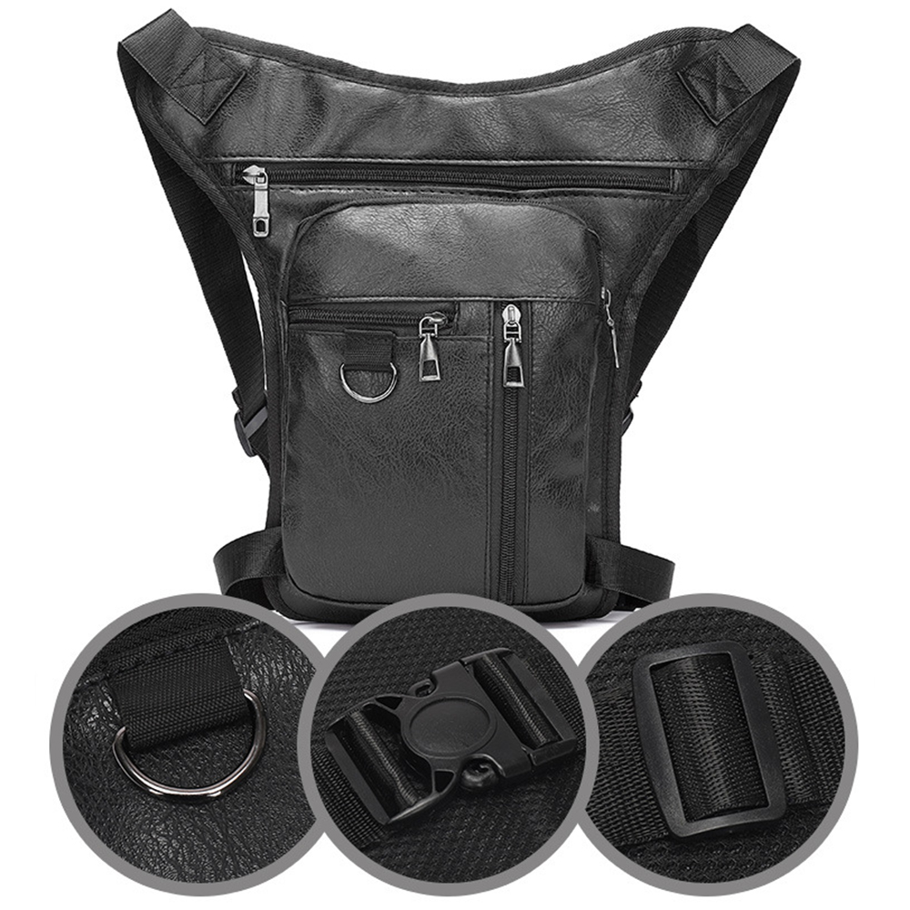 Pu Leather Drop Leg Bag Thigh  - огляд і ціна Women'S Bum Bags