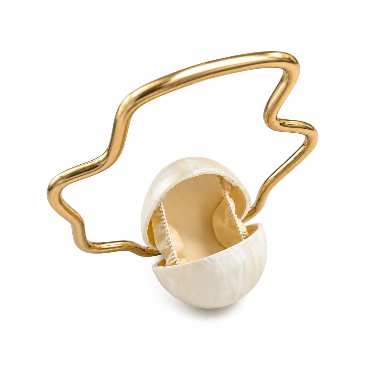 Women mini Acrylic Egg Bag Cut - огляд і ціна Women'S Evening Bags