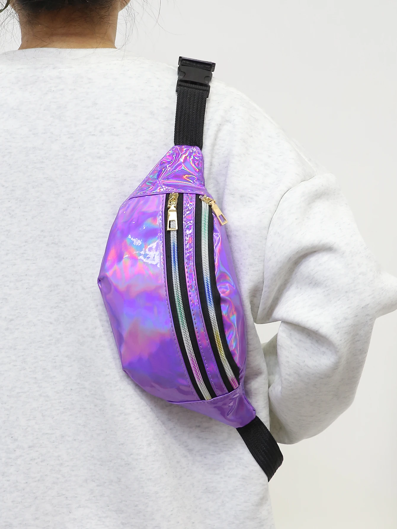 Laser Fanny Pack Belt Bag for  - огляд і ціна Women'S Bum Bags