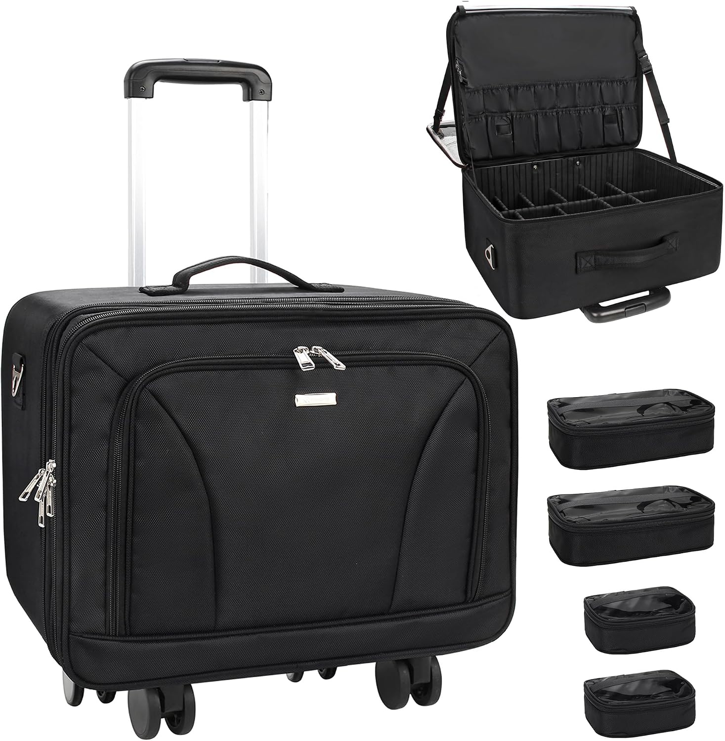 Extra Large Rolling Makeup Tra - огляд і ціна Women Bags For Travel