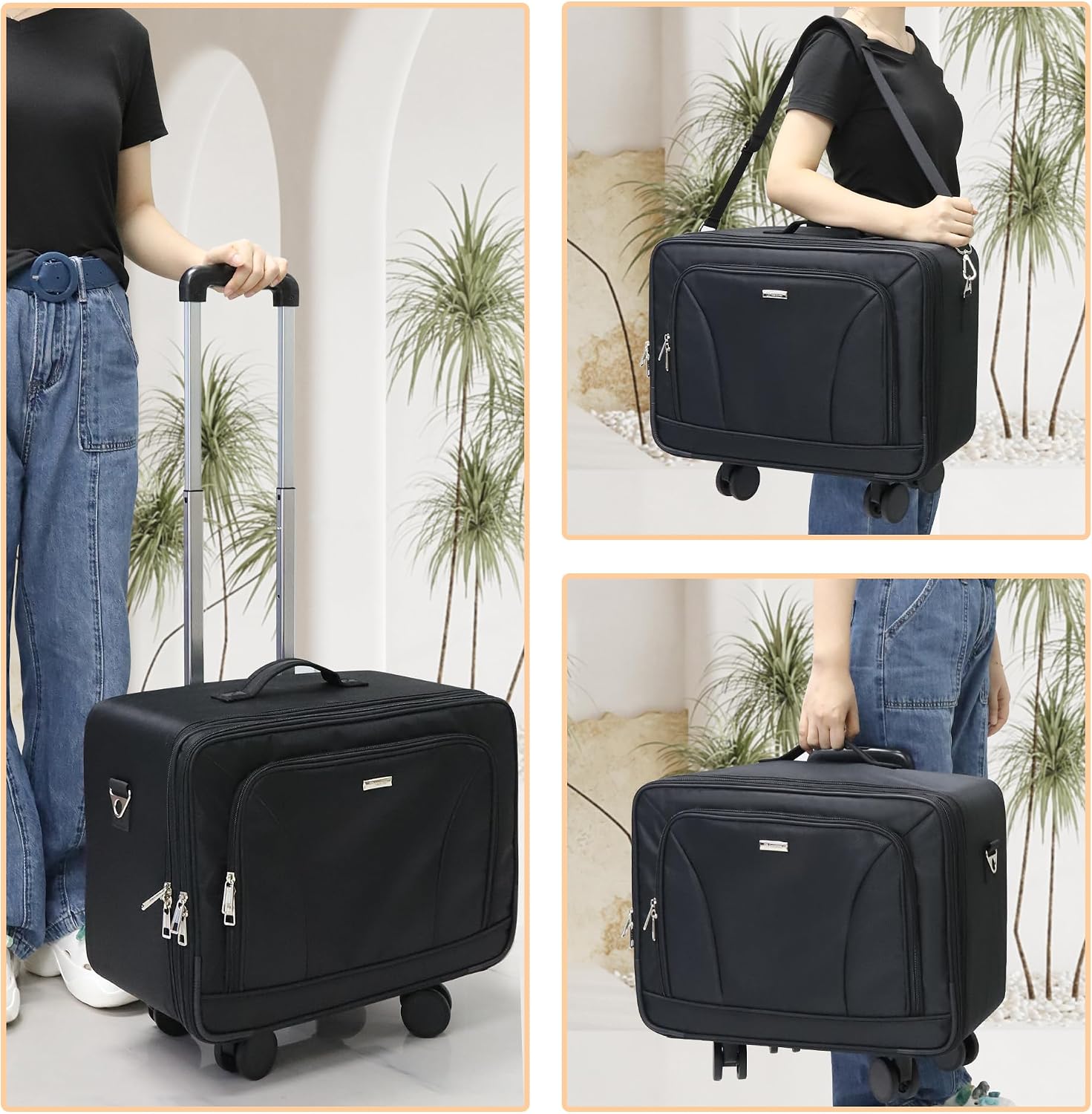 Extra Large Rolling Makeup Tra - огляд і ціна Women Bags For Travel