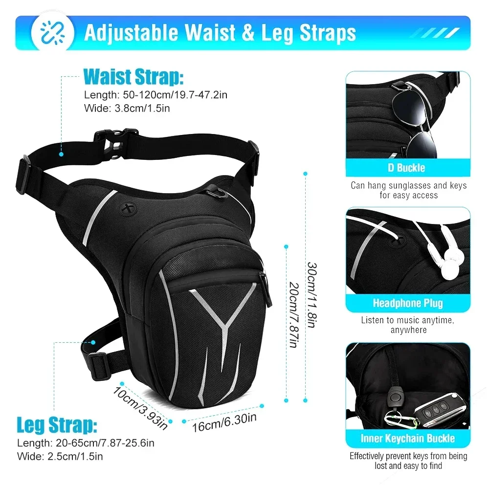 Waterproof Drop Leg Bag Thigh  - огляд і ціна Women'S Bum Bags