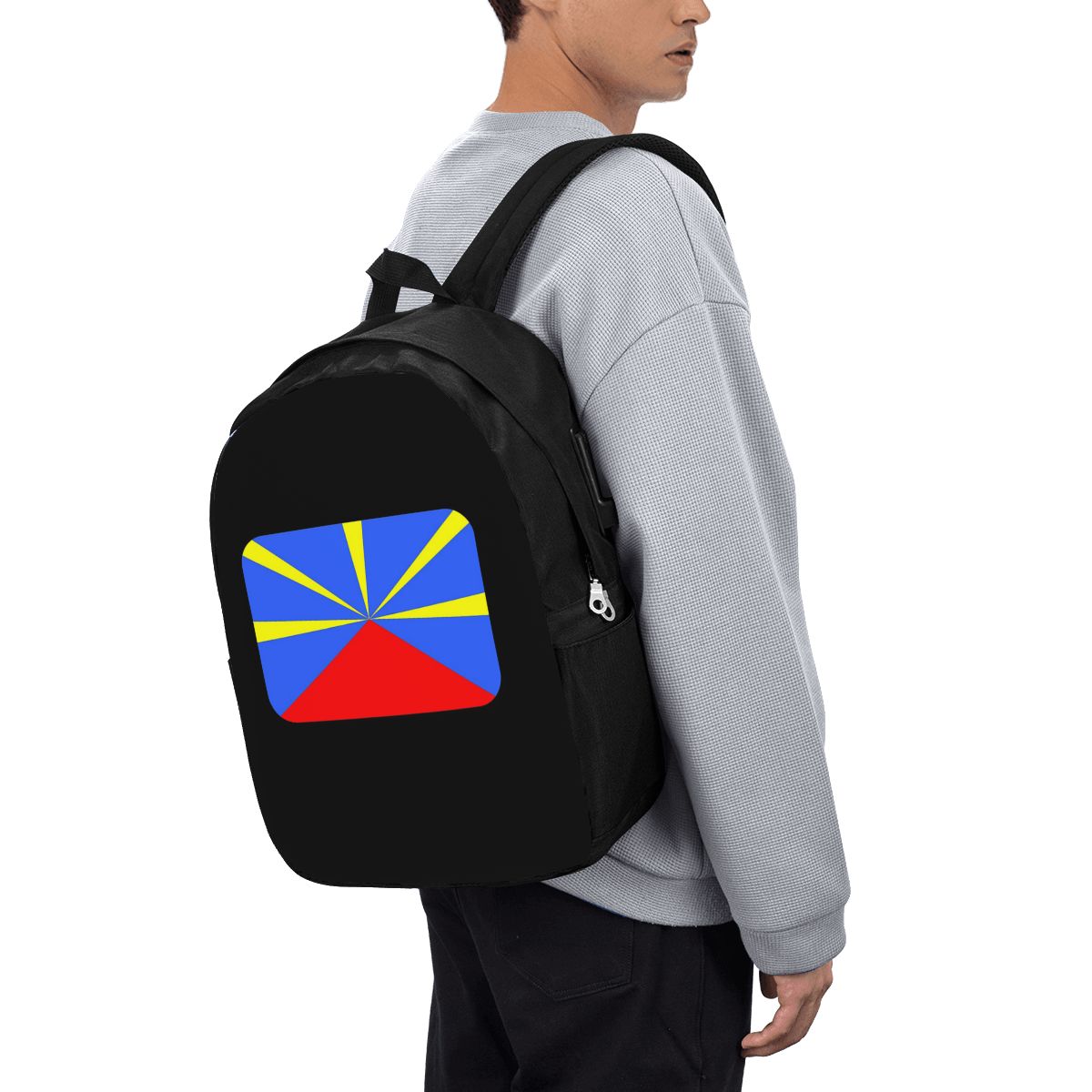 974 Reunion Island Flag Backpa - огляд і ціна Women Bags For Travel