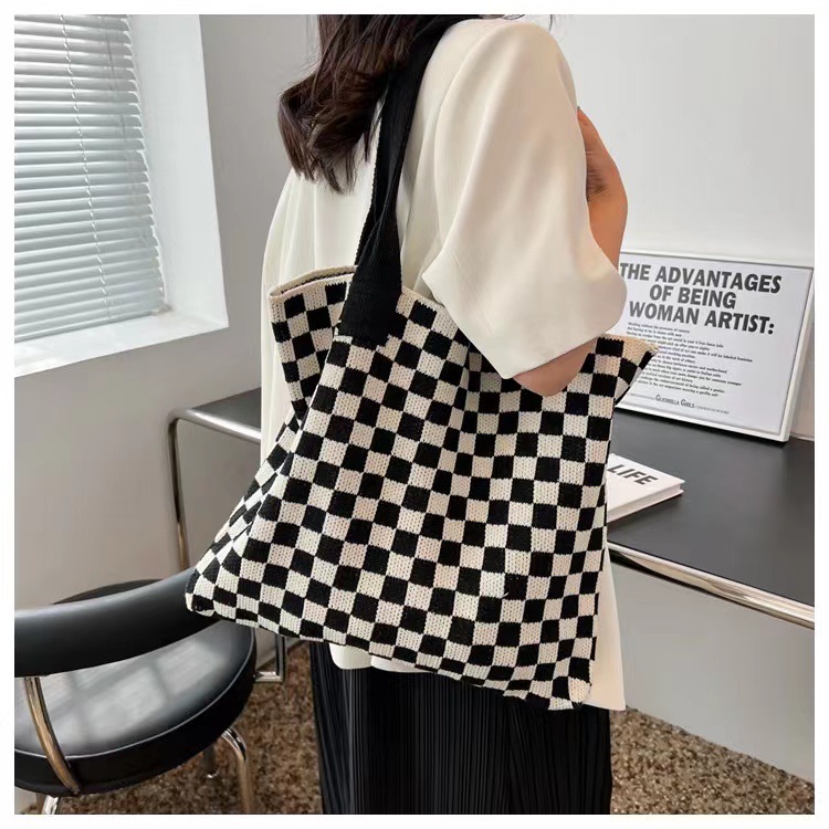 Hot Sale Large Capacity Plaid  - огляд і ціна Women Bags Designer Sale