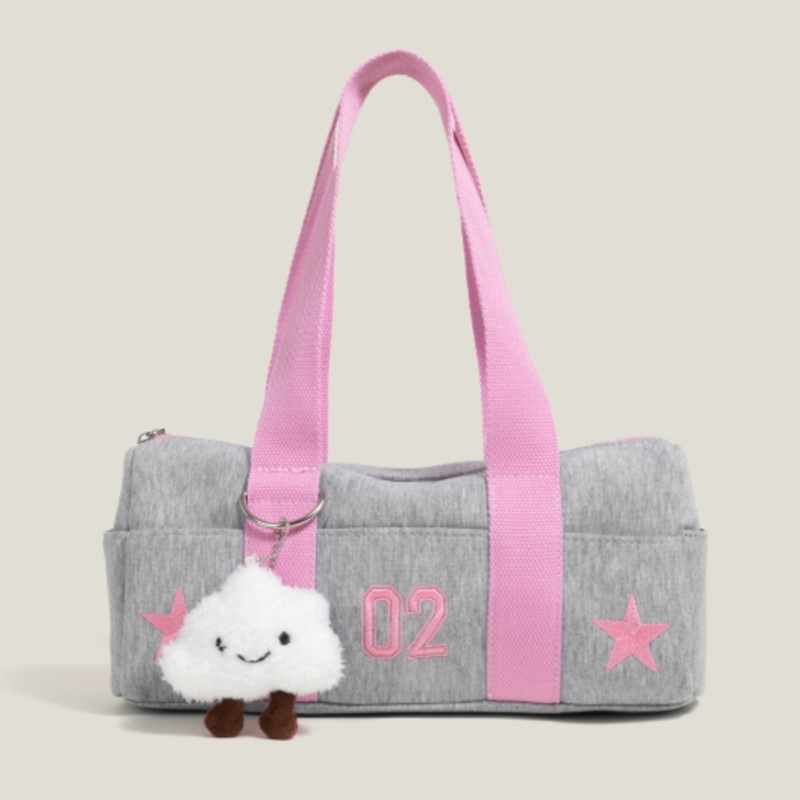 Harajuku Grey Handbag Canvas B - огляд і ціна Women Bags Grey