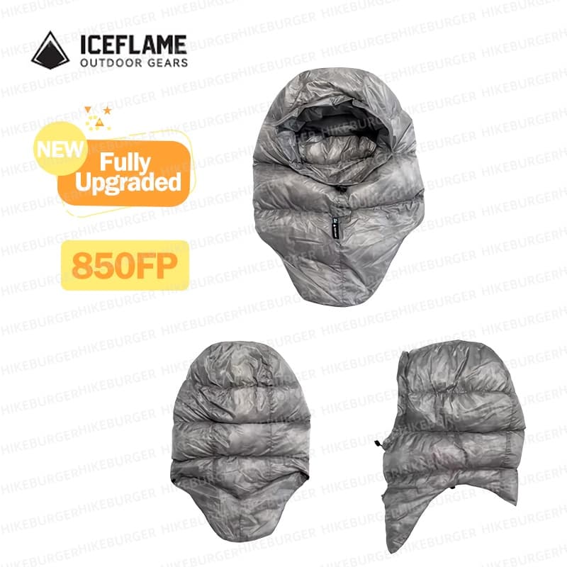 ICE FLAME Down Hood Outdoor Ca - огляд і ціна Women Bags Grey