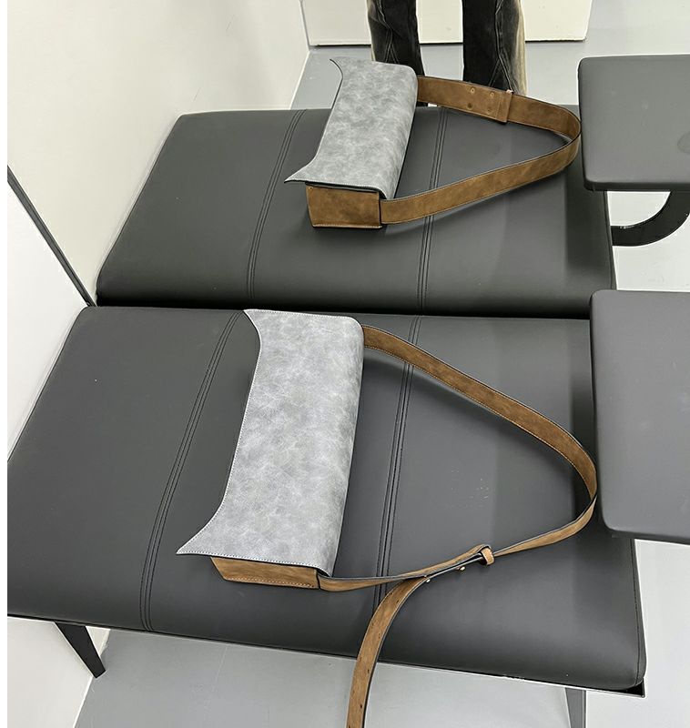 JIAERDI Vintage Grey Shoulder  - огляд і ціна Women Bags Grey