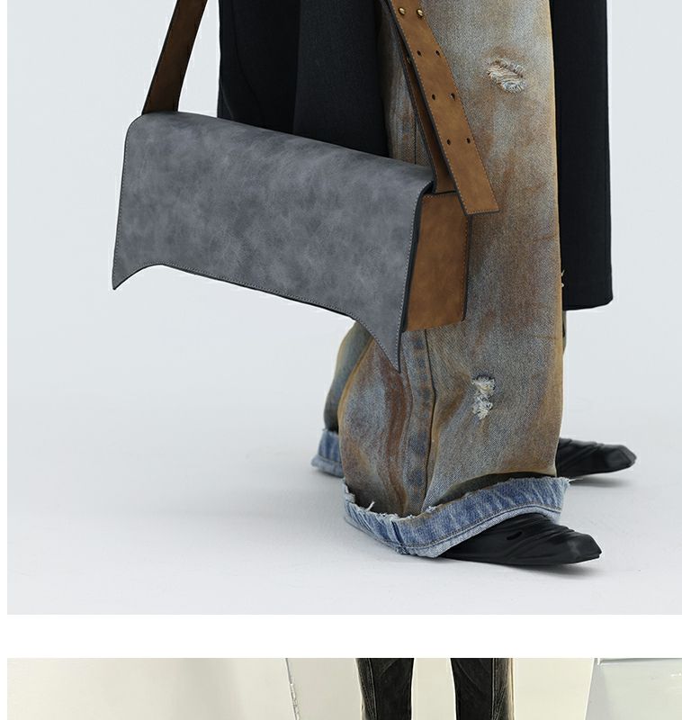 JIAERDI Vintage Grey Shoulder  - огляд і ціна Women Bags Grey