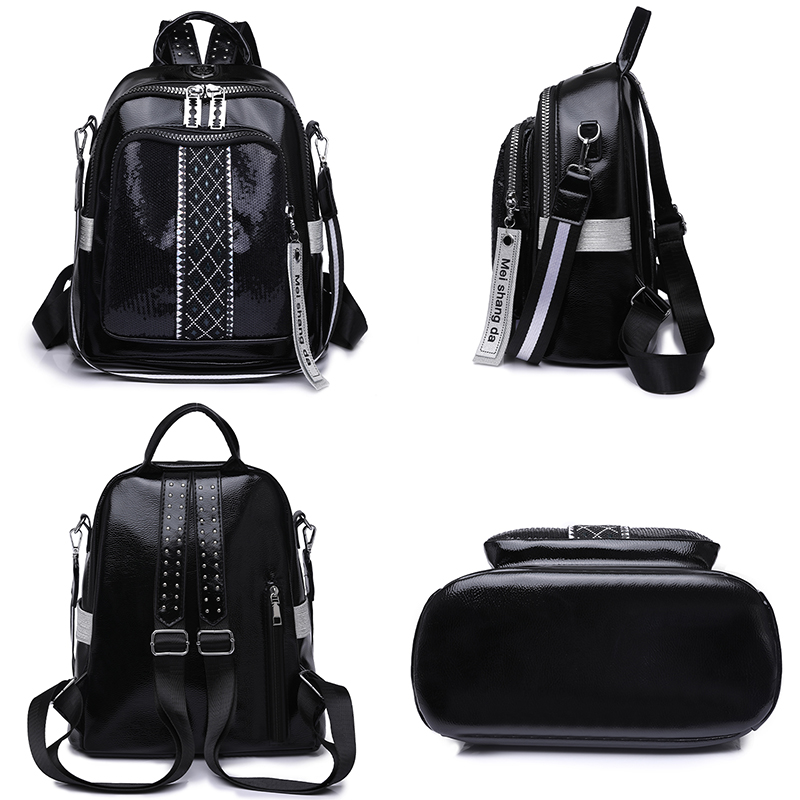 Large Capacity Leather Backpac - огляд і ціна Women Bags H&M