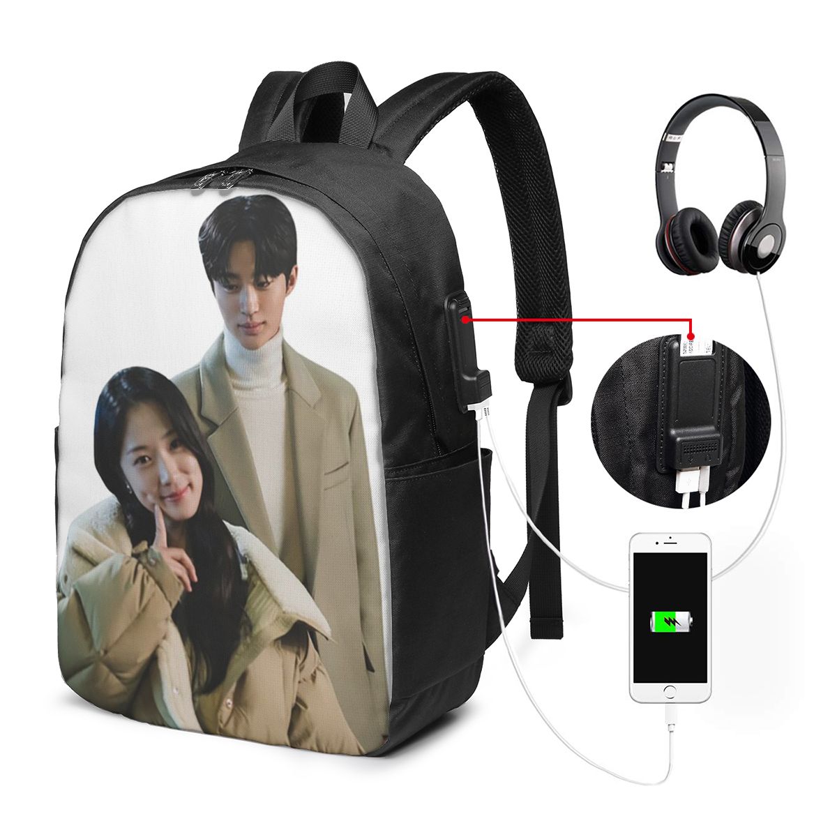 Lovely Runner Kdrama Fanart Ba - огляд і ціна Women Bags For Travel