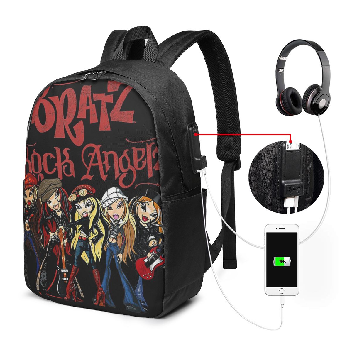 Bratz Rock Angelz Group Shot B - огляд і ціна Women Bags For Travel
