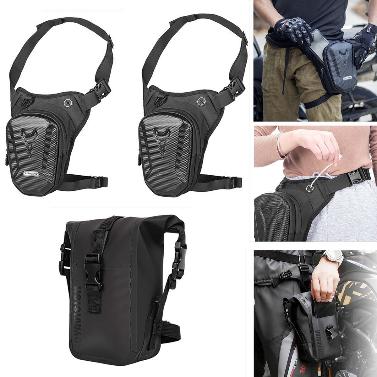 Waterproof Drop Leg Bag Thigh  - огляд і ціна Women'S Bum Bags