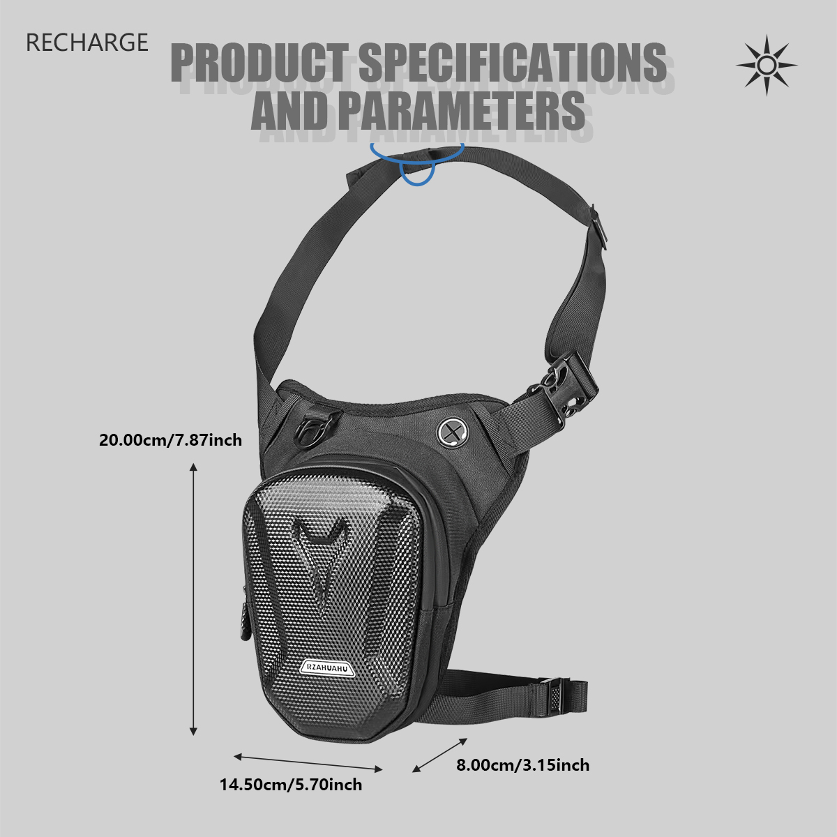 Waterproof Drop Leg Bag Thigh  - огляд і ціна Women'S Bum Bags